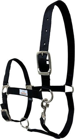 Prairie Horse Supply Nylon Horse Halter, 1 inch Wide, Heavy Duty, Adjustable in Saudi Arabia