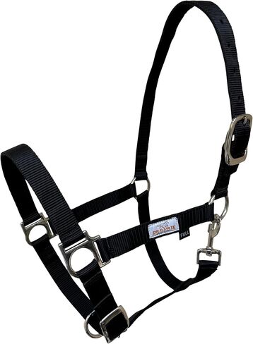 Prairie Horse Supply Nylon Horse Halter, 1 inch Wide, Heavy Duty, Adjustable in Saudi Arabia