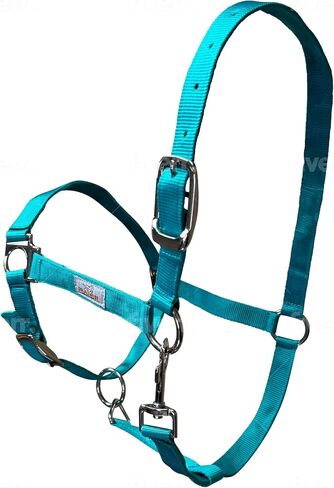 Prairie Horse Supply Nylon Horse Halter, 1 inch Wide, Heavy Duty, Adjustable in Saudi Arabia