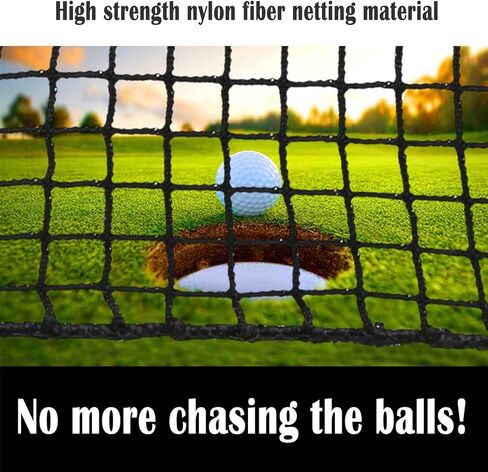 Golf Hitting Netting with Rope - Golf Netting 10FT/15FT Sports Netting for Backyard Barrier Golf Practice Netting for Garage Golf Ball Netting in Saudi Arabia