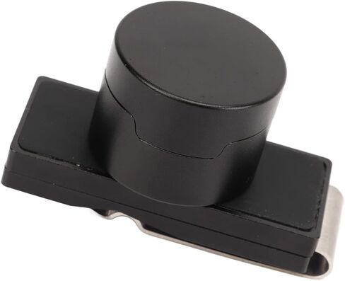 Pwshymi Billiard Cue Chalk Holder, Lightweight Magnetic Wear Resnce Round Snooker Pool Cue Chalk Accessories Clip Compact hand eye coordination training magnetic billiards chalk holder pink cue ch in Saudi Arabia
