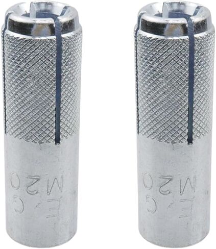 Sscon 20 Pcs 5/16 Inch Premium Zinc Plated Carbon Steel Concrete Knurled Drop in Anchors Secure Mounting for Home and Applications in Kuwait