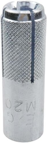 Sscon 20 Pcs 5/16 Inch Premium Zinc Plated Carbon Steel Concrete Knurled Drop in Anchors Secure Mounting for Home and Applications in Kuwait