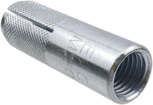 Sscon 20 Pcs 5/16 Inch Premium Zinc Plated Carbon Steel Concrete Knurled Drop in Anchors Secure Mounting for Home and Applications in Kuwait