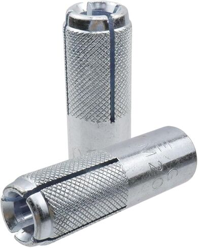 Sscon 20 Pcs 5/16 Inch Premium Zinc Plated Carbon Steel Concrete Knurled Drop in Anchors Secure Mounting for Home and Applications in Kuwait