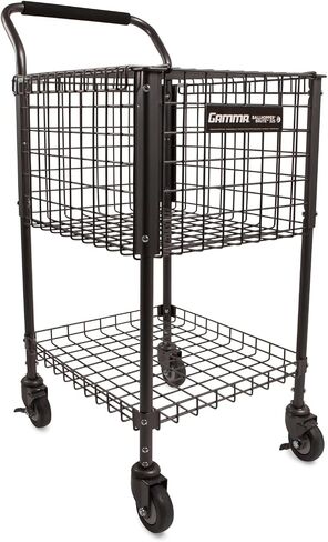 GAMMA Sports Brute 325، تحمل 325 كرة تنس، عربة تعليمية متميزة، معدات رياضية فريدة من نوعها، سعة كرة كبيرة، شديدة التحمل، ملحقات تدريب مثالية in Kuwait