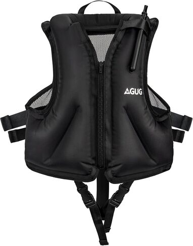 Inflatable Vest for Kids, AGUG Toddler Swim Vest with Adjutable Waist Straps Snorkeling Jackets Boys & Girls Child Swimming Pool Vest Buoyancy Swimsuit for Paddle Boating Beach Swimwear in Saudi Arabia