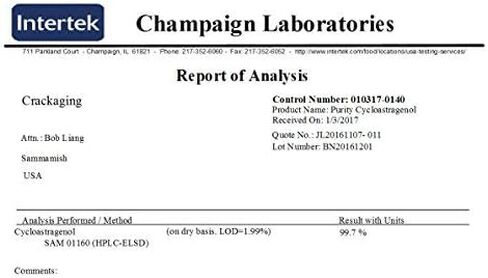 تكسير فائق الامتصاص سيكلواستراجينول 98% 5 ملغ، 120 كبسولة مضادة للشيخوخة، إعادة تنشيط ومكملات تيلوميراز خلايا الحمض النووي، فصيل القوة، تركيبة كلاسيكية وبأسعار معقولة، طول العمر in Kuwait