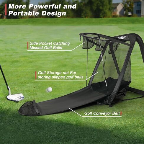 Golf Chipping Net 4 in 1 Pop Up Golf Net for Backyard Indoor/Outdoor Use - Golf Practice Net Improve Short Game and Swing Accessories Great Gifts for Dad, Men, Women |Automatic Return Golf| in Saudi Arabia