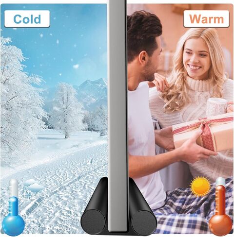 سدادة مسودة الباب لأسفل الباب، مسح تحت الباب، ختم باب تجريد الطقس، مسح الباب، منع الضوضاء، مانع نسيم النافذة، ممسحة باب قابلة للتعديل in Kuwait