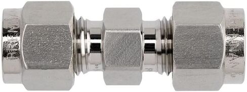 Brennan Industries N2403-01-01-SS تركيب أنبوب مزدوج الطويق من الفولاذ المقاوم للصدأ، أنبوب 1/16 بوصة × أنبوب 1/16 بوصة (عبوة من 5) in Saudi Arabia