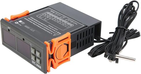 STC-3008 Digital Temperature Controller Dual Display Thermostat Sensor with NTC Sensor Probe(12V) in Saudi Arabia