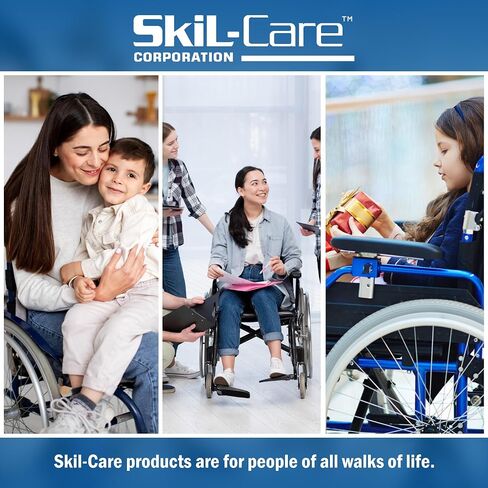 Skil-Care Sheepskin Limb Holder, 1 Pair - Additional Comfort for Wheelchair or Geri-Chair Patients. Wheelchair Cushions and Accessories. 306010 in Saudi Arabia