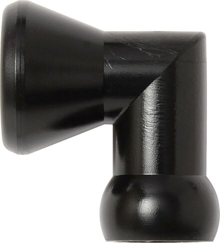 Loc-Line - 49435-BLK Coolant Hose Component, Black Acetal Copolymer, Elbow, 1/4" Diameter, 1/4" Hose ID (Pack of 20) in Kuwait