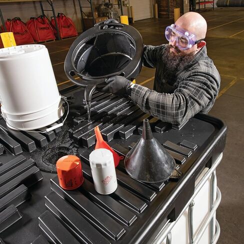 PIG Poly IBC Tote Full-Top Funnel |for IBC Totes with 4-6" Opening | 49.5" L. x 40.7" W. x 5.5" H | PMB30603 in Saudi Arabia
