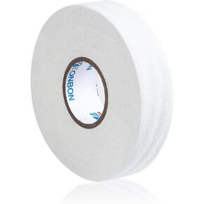 Hockey Tape White SportsTape Strong Adhesive Athletic Tapes & Wraps for Ice & Roller Hockey Stick, Blade & Handle Protector(1Roll, 1Inch x 25M)
