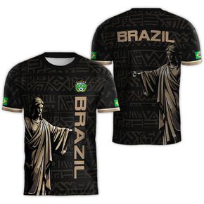 Brazil Soccer Jersey Shirt for Men, Brazilian Jersey Soccer Shirt