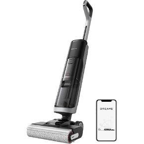 dreame H14 Pro Wet Dry Vacuum Cleaner, 180° Lie-Flat Vacuum Mop, 140°F Washing and Fast Hot Air Drying, Powerful 18kPa Suction Floor Cleaner Machine, Easy GlideWheel Movement, Smart App Control