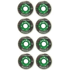 Labeda Wheels Inline Roller Hockey Gripper Asphalt Outdoor White 80mm 83A x8