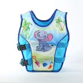 Life Jacket Learn-to-Swim Buoyancy Aid Vest Children Float Vest Kids Swimming Training Jacket Learn to Swim for Boys Girls Begin to Swim Cartoon Swim Vest