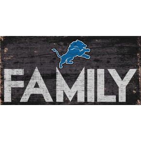 Fan Creations Detroit Lions Family Sign, Multi