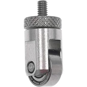 Roller Contact Point For Inch Dial Indicator Depth Gauge Tool 10mm Diameter Wheel 4-48 UNF Thread