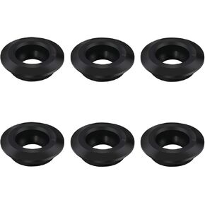 1" Flexible Rubber Tank Adapter (Bulkhead), Flexible Pipe-to-Tank Seal - Tank Adapter for Sealing (6)