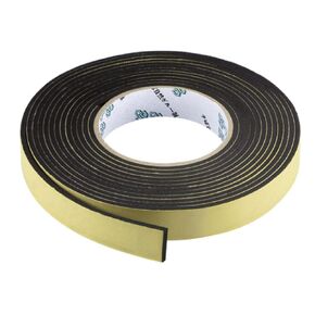 Tsurpcao Car Speaker Sealing Tape - 33ft 3/8 Inch Wide X 5/64 Inch Thick Foam Grip Tape,SoundproofingWeatherstrip,Sided Foam Tape (3MM/1/8 Thick-16.4ft)