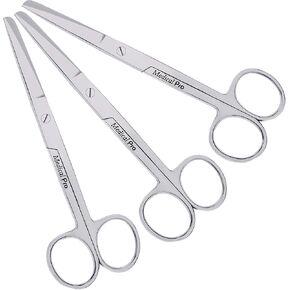 مقص التشغيل، مقص التمريض مصنوع بشكل مستقيم من الفولاذ المقاوم للصدأ الجراحي عالي الجودة SH/BL، 5.5 بوصة MP-0366 (3) in Kuwait