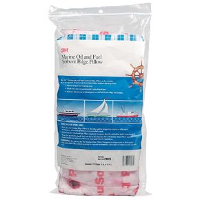 3M Marine Oil and Fuel Absorbent Bilge Pillow, 7" x 15"