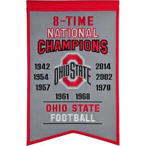 NCAA Ohio State Buckeye Champions Banner
