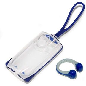 Aqua Sphere Silicone Nose Clip with Case