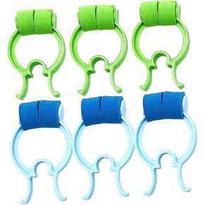 Nose Stop Clips, 6pcs Stop Nosebleeds Clip Clamp Nose Bleed Stopper for Stop Nosebleeds Foam Nose Clip Epistaxis Clip Swimming Breath Accessories