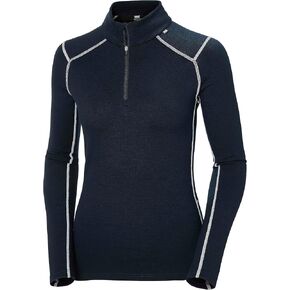 Helly-Hansen Womens LIFA Merino Midweight 1/2 Zip Base Layer Shirt
