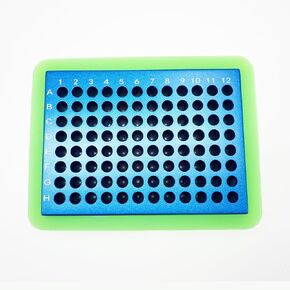 Aluminum Cooling Block - PCR Tubes Cooler, 24 Wells 1.5ml/2ml Tubes with 36 Wells 0.2ml Tubes