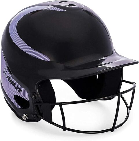 خوذة الضرب اللينة المخططة من Vision Classic - إغلاق أرجواني بعيدًا / مقاس X-Small in Kuwait