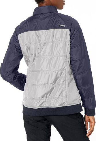 CBUK Women's Thaw Insulated Packable Wind Resistant Colorblock Pullover in Saudi Arabia