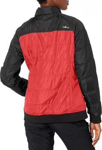 CBUK Women's Thaw Insulated Packable Wind Resistant Colorblock Pullover in Saudi Arabia