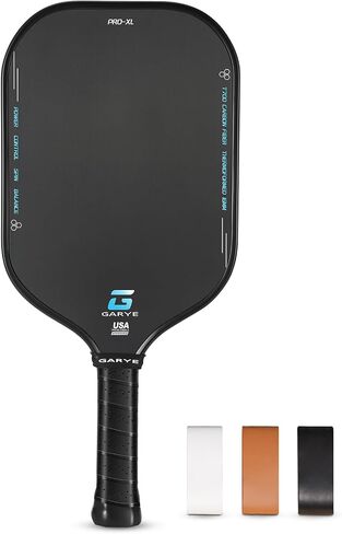 GARYE Pickleball Paddles, 16MM T700 Thermoformed Raw Carbon Fiber Pickleball Paddle, Great Grit & Spin, USAPA Approved PRO-XL Pickle Ball Rackets Set with Power, Control and Balance, 1 Cover in Saudi Arabia