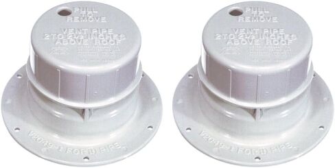 Danco, Inc. 88181 Mobile Home Plumbing Vent Cap , White in Saudi Arabia