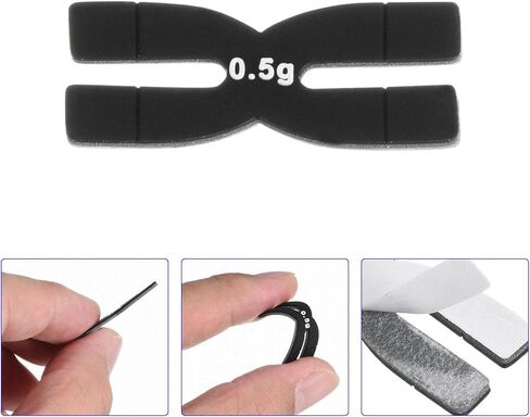 Racket Weight Balance Strips - Tennis Badminton Racquet Balance Strips Tapes Bar Weighted Tape, Apply to Racquet/Sports Training in Kuwait