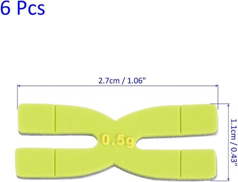 Racket Weight Balance Strips - Tennis Badminton Racquet Balance Strips Tapes Bar Weighted Tape, Apply to Racquet/Sports Training in Kuwait