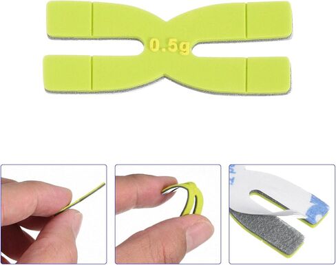 Racket Weight Balance Strips - Tennis Badminton Racquet Balance Strips Tapes Bar Weighted Tape, Apply to Racquet/Sports Training in Kuwait