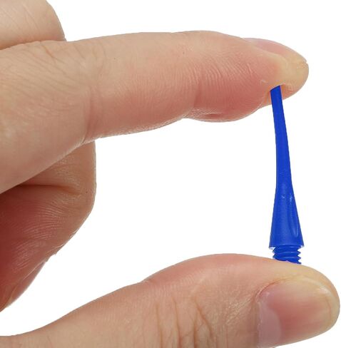 PATIKIL Plastic Dart Tips 2BA Thread, 30 Pack Soft Tip Dart Points Replacement Dart Accessories, Blue in Saudi Arabia