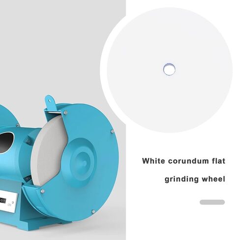 eMagTech 1PC 150mm White Corundum Flat Grinding Wheel 1/2inch Spindle 80 Grit Table Grinding Wheel Used for Grinding and Sharpening Hard Alloy Tools in Saudi Arabia