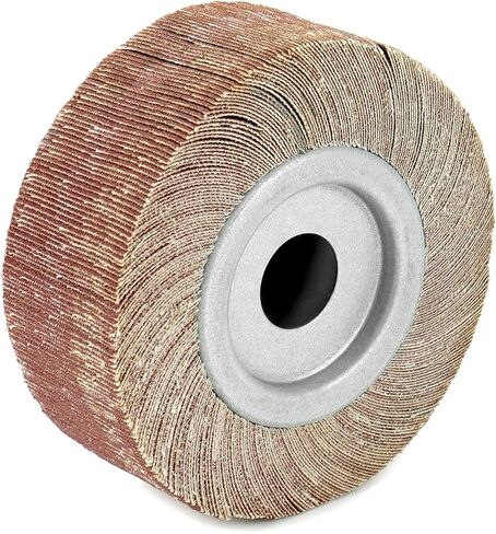 QWORK Aluminum Oxide Bench Grinder Wheel - 6" x 2" - 120 Grit Professional Grade Sanding Wheel for Bench and Pedestal Grinders - Max 6000 RPM in Saudi Arabia