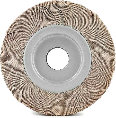 QWORK Aluminum Oxide Bench Grinder Wheel - 6" x 2" - 120 Grit Professional Grade Sanding Wheel for Bench and Pedestal Grinders - Max 6000 RPM in Saudi Arabia