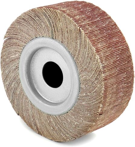 QWORK Aluminum Oxide Bench Grinder Wheel - 6" x 2" - 120 Grit Professional Grade Sanding Wheel for Bench and Pedestal Grinders - Max 6000 RPM in Saudi Arabia
