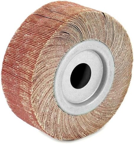 QWORK Aluminum Oxide Bench Grinder Wheel - 6" x 2" - 120 Grit Professional Grade Sanding Wheel for Bench and Pedestal Grinders - Max 6000 RPM in Saudi Arabia