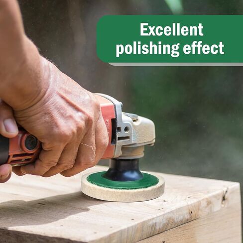 30 حزمة 4 بوصة من الصوف ورأى عجلة تلميع القرص جولة الصوف تلميع عجلة القرص وسادة ل 100 زاوية طاحونة ورأى عجلة تلميع طاحونة للمعادن، حجر الرخام، الأثاث، سيارة in Kuwait